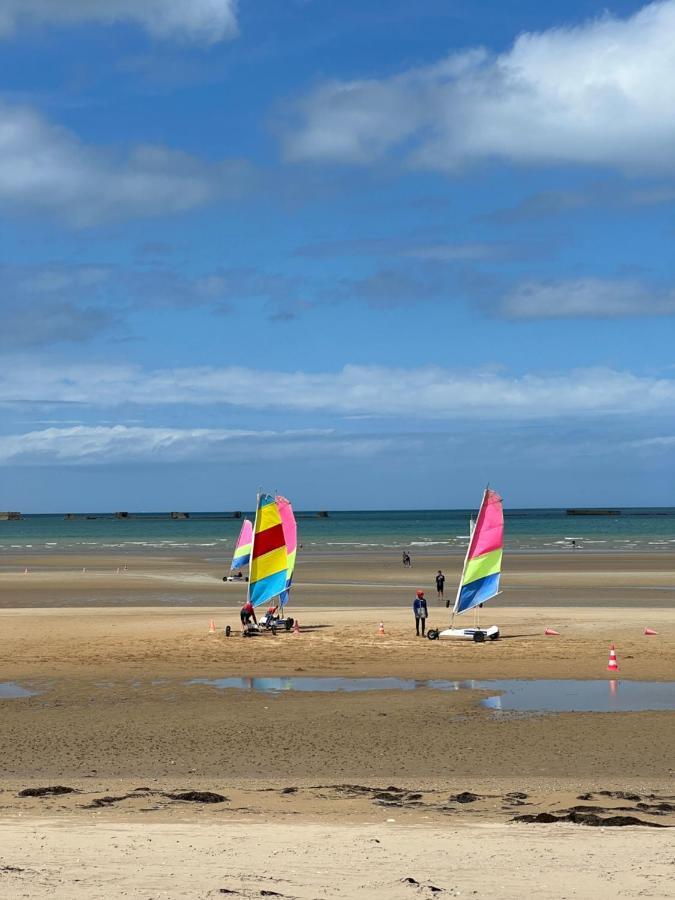 Sunny Apt On D-Day Beach With Parking Saint-Côme-de-Fresné Extérieur photo